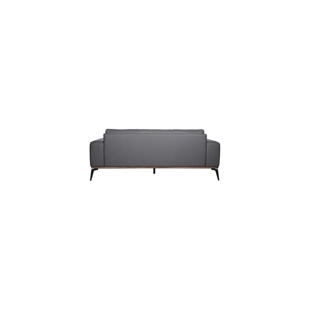 Porter Designs Pietro Top Grain Leather Sofa - Gray