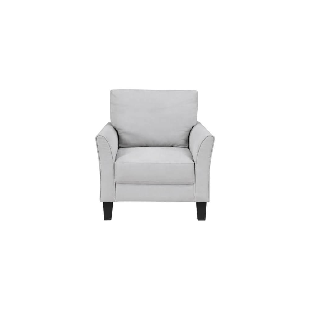 Lexicon Aliana Textured Fabric Chair in Gray