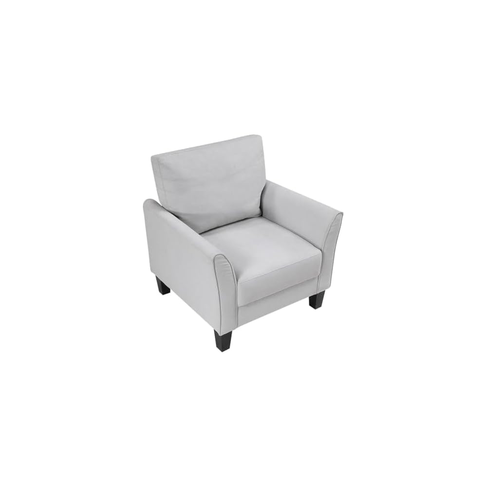 Lexicon Aliana Textured Fabric Chair in Gray