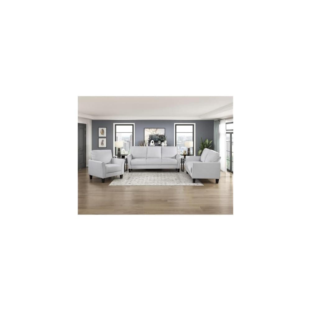 Lexicon Aliana Textured Fabric Chair in Gray
